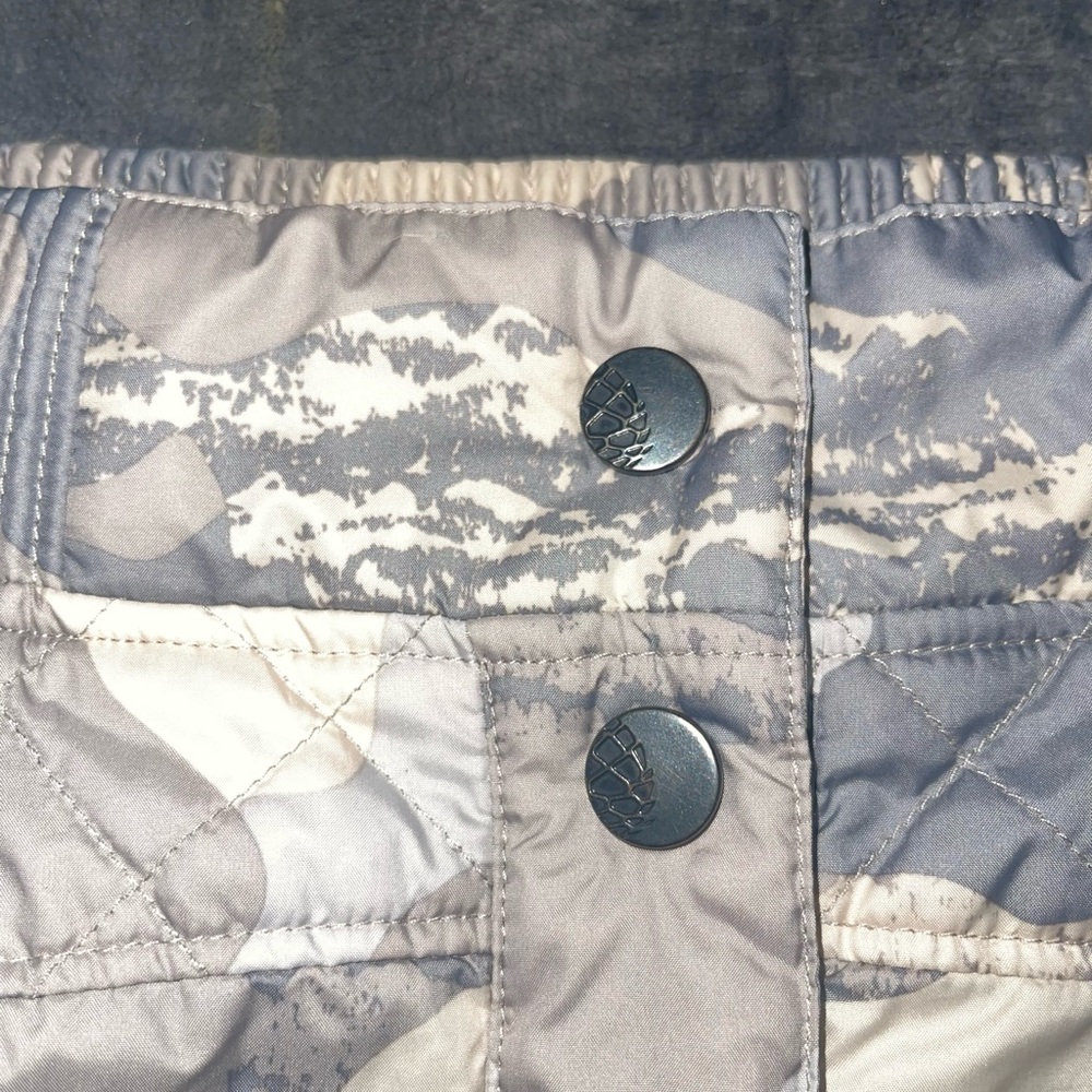 Stio Camo Midi Skirt in Gray, Cream, White - Picture 3 of 6